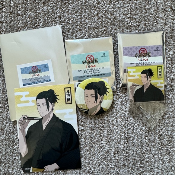 Jujutsu Kaisen Geto Suguru bundle official merch NEW from Japan - Picture 3 of 4